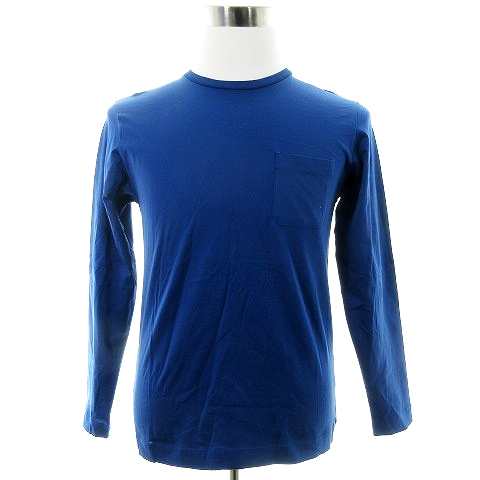 グリーンレーベルリラクシング ユナイテッドアローズ Green Label Relaxing Tシャツ カットソー 半袖 クルーネック コットン 無地 M 青 ブルー トップス Mo メンズ 192 ベクトルパーク