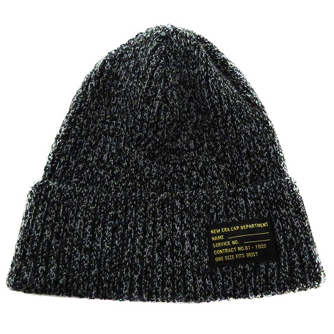 ニューエラ New Era 帽子 ニット帽 ニットキャップ ビーニー 厚手 ロゴ One グレー 黒 ブラック 小物 Bt レディース 192 ベクトルパーク