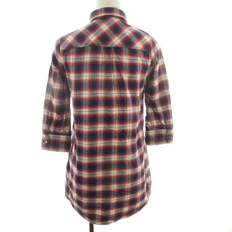 バナーバレット Banner Barrett ワンピース シャツワンピ ミニ 七分袖  