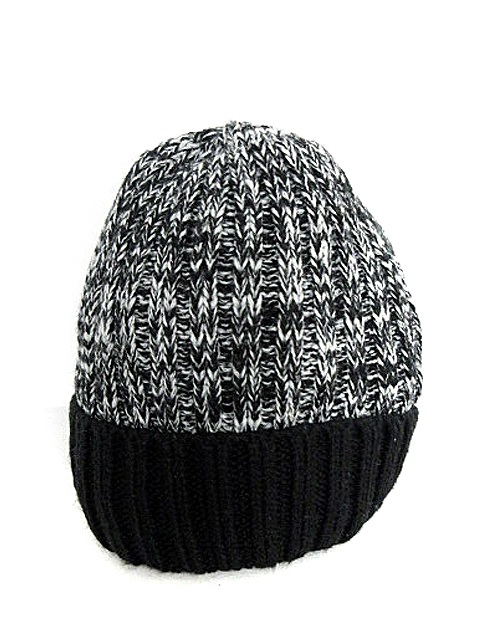 ナノユニバース Nano Universe 帽子 ニットキャップ ビーニー 黒 ブラック o レディース 193 ベクトルパーク