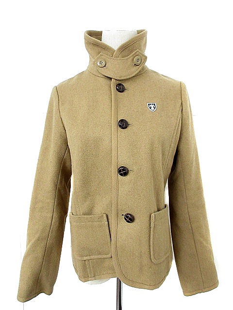 アズノウアズ As Know As コート ショート スタンドカラー 茶色 ブラウン m レディース 193 ベクトルパーク