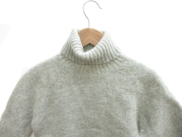 polo sport タートルネック ニット POLO SPORT グレー ハイネックセーター