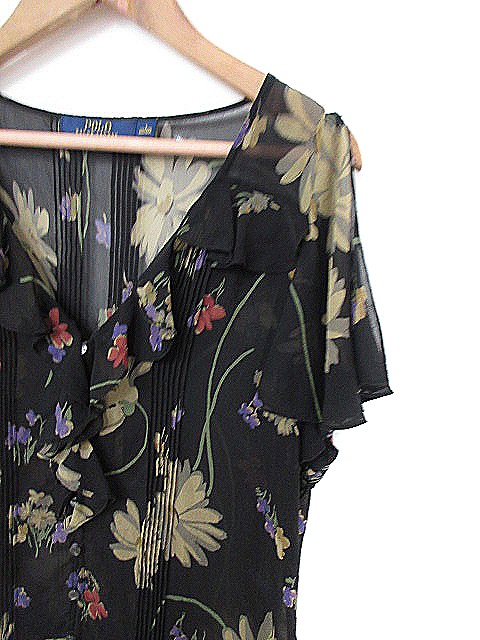 ポロ ラルフローレン POLO RALPH LAUREN シャツ ブラウス 半袖 花柄 