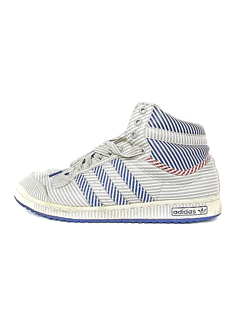 アディダス Adidas シューズ スニーカー ハイカット ストライプ 28 グレー G m メンズ 193 ベクトルパーク