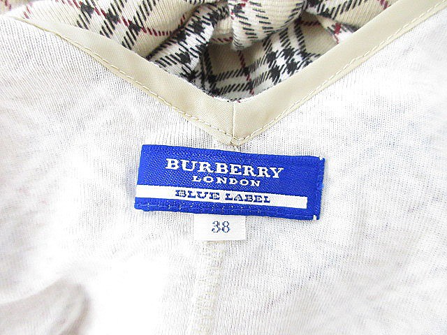 y2k✨️ BURBERRY BLUE LABEL リバーシブル ボア ベスト y2k✨️ BURBERRY BLUE LABEL リバーシブル ボア ベスト