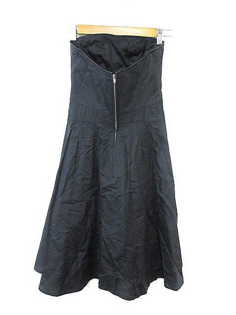 マークジェイコブス MARC JACOBS ワンピース ひざ丈 ベアトップ 4 黒  