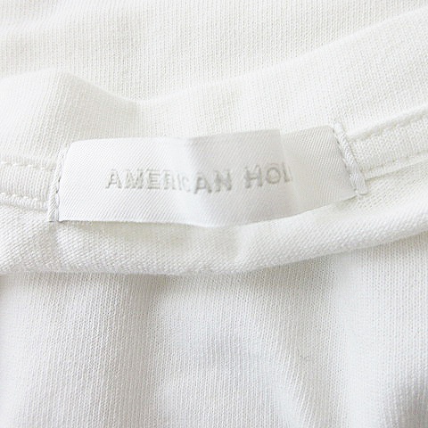 アメリカンホリック American Holic ワンピース ミモレ ロング 半袖 スリット F 白 ホワイト Aam13 レディース 193 902003140089 ベクトルパーク