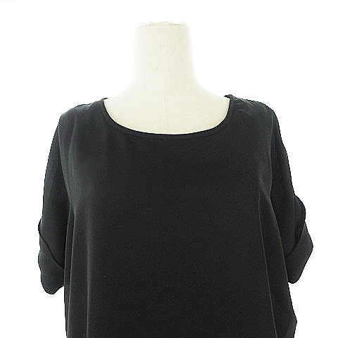 エンジェリーベ Angeliebe ワンピース レイヤード マタニティウェア ひざ丈 半袖 ボーダー 黒 ブラック m5 レディース 193 ベクトルパーク