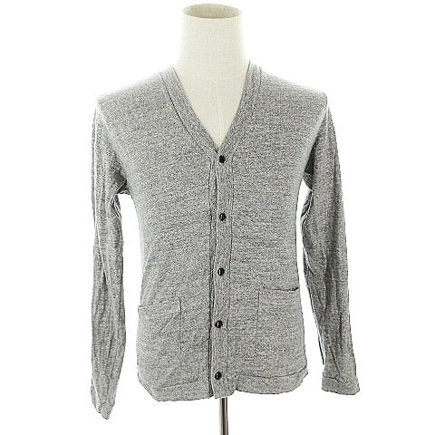 ホームグロウン Homegrown カーディガン 長袖 M グレー m33 メンズ 193 ベクトルパーク