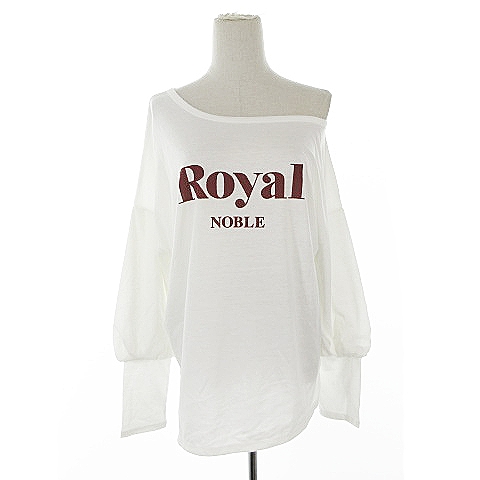 フーズフーチコ Who S Who Chico ワンピース チュニック 長袖 ワンショルダー プリント スリット F 白 ホワイト m28 レディース 193 ベクトルパーク