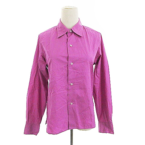 アーペーセー A P C シャツ 長袖 M 紫 パープル m15 レディース 193 ベクトルパーク