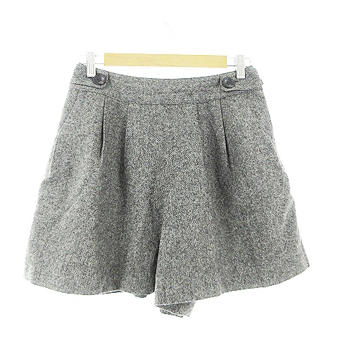 グリーンレーベルリラクシング ユナイテッドアローズ Green Label Relaxing パンツ キュロット ショート タック 40 グレー m2 レディース 193 ベクトルパーク