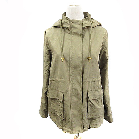 エージーバイアクアガール Ag By Aquagirl ジャケット マウンテンパーカー ジップ M カーキ o25 レディース 193 ベクトルパーク