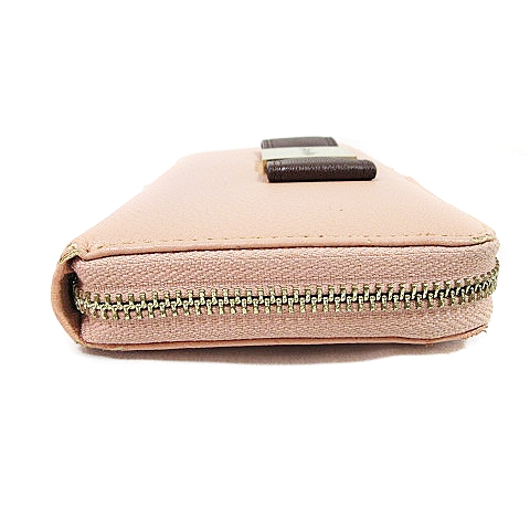 ダズリン Dazzlin 長財布 ラウンドファスナー リボン フェイクレザー ピンク m26 レディース 193 ベクトルパーク
