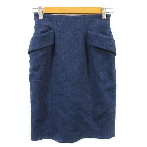 ジャスグリッティー JUSGLITTY スカート タイト ひざ丈 ラメ スリット  