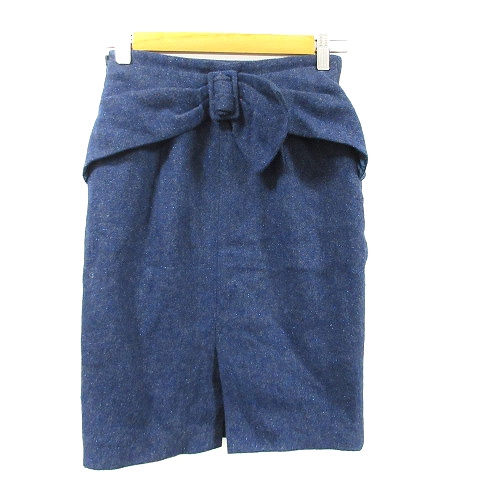 ジャスグリッティー JUSGLITTY スカート タイト ひざ丈 ラメ スリット  