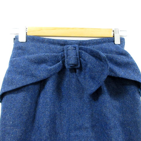 ジャスグリッティー JUSGLITTY スカート タイト ひざ丈 ラメ スリット  