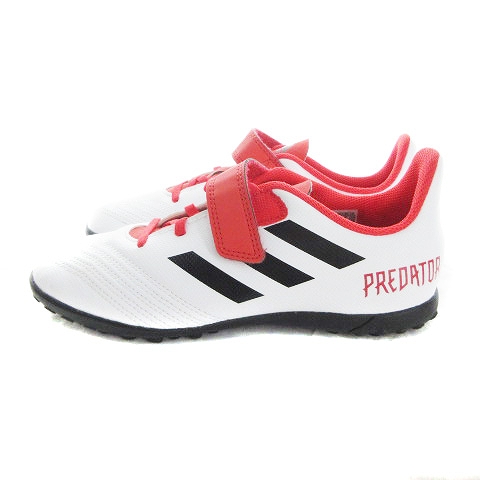 アディダス Adidas プレデター18 4 J ベルクロ トレーニングシューズ サッカー マジックテープ ライン ロゴ 24 白 ホワイト Cp9258 m3 キッズ 193 ベクトルパーク