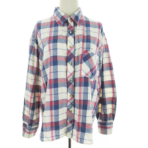 アングリッド Ungrid シャツ 長袖 チェック F マルチカラー m22 レディース 193 ベクトルパーク