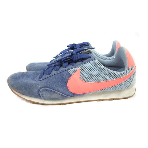 ナイキ Nike プリモントリオール レーサー シューズ スニーカー ロゴ スエード 23 青 ブルー 8436 501 m4 レディース 193 ベクトルパーク