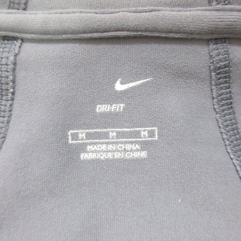 ナイキ Nike ジャケット ラッシュガード パーカー スポーツウェア 長袖 ロゴ ナイロン M グレー m8 レディース 193 ベクトルパーク