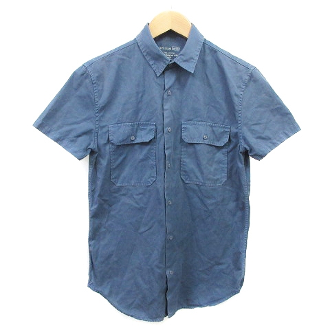 セーブカーキユナイテッド Save Khaki United シャツ ワーク 半袖 Xs 青 ブルー m14 メンズ 193 ベクトルパーク