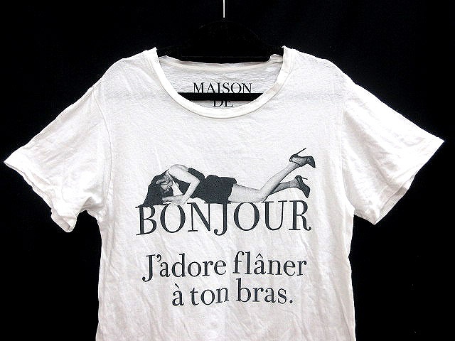 メゾンドリーファー MAISON DE REEFUR カットソー Tシャツ クルー  