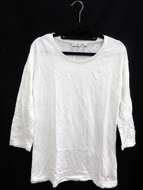 アンダーカバー Undercover ユニクロ Uniqlo Tシャツ カットソー クルーネック 七分袖 L 白 ホワイト St レディース 195 ベクトルパーク