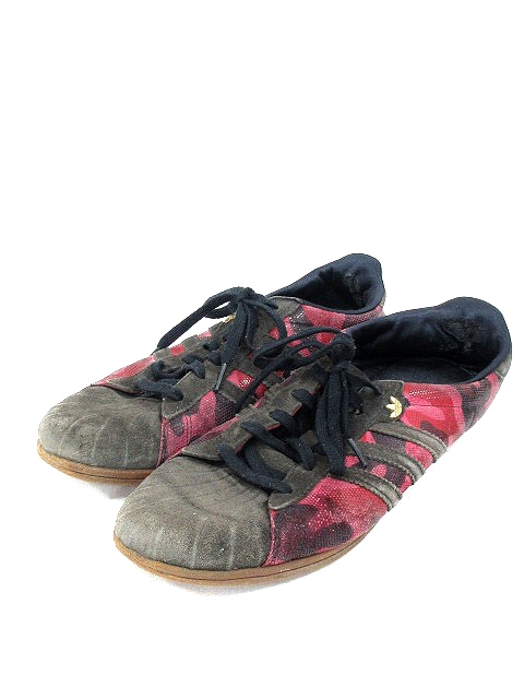 アディダス Adidas スニーカー シューズ ローカット スエード レザー 24 5 ピンク Ct レディース 195 ベクトルパーク