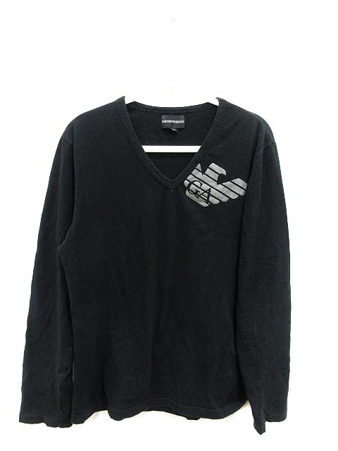 エンポリオアルマーニ EMPORIO ARMANI Tシャツ カットソー Vネック 