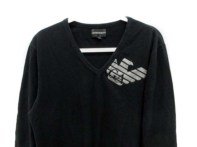 エンポリオアルマーニ EMPORIO ARMANI Tシャツ カットソー Vネック 