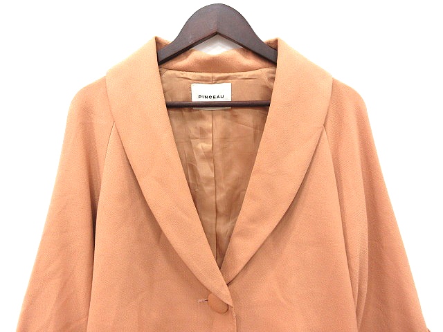 パンソー Pinceau ジャケット テーラード シングル ラグランスリーブ 長袖 ロールアップ 総裏地 36 ベージュ Ct レディース 195 ベクトルパーク