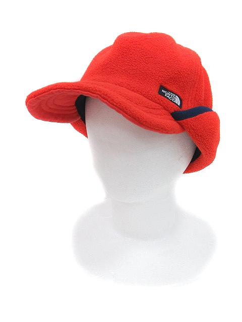 ザノースフェイス The North Face 帽子 ニット帽 キャップ フリース F オレンジ St メンズ 195 ベクトルパーク