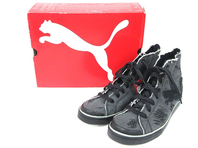 プーマ Puma スニーカー シューズ ハイカット キャンバス 27 5 黒 ブラック Ct メンズ 195 ベクトルパーク プーマ Puma スニーカー シューズ ハイカット キャンバス 27 5 黒 ブラック Ct メンズ 195 ベクトルパーク