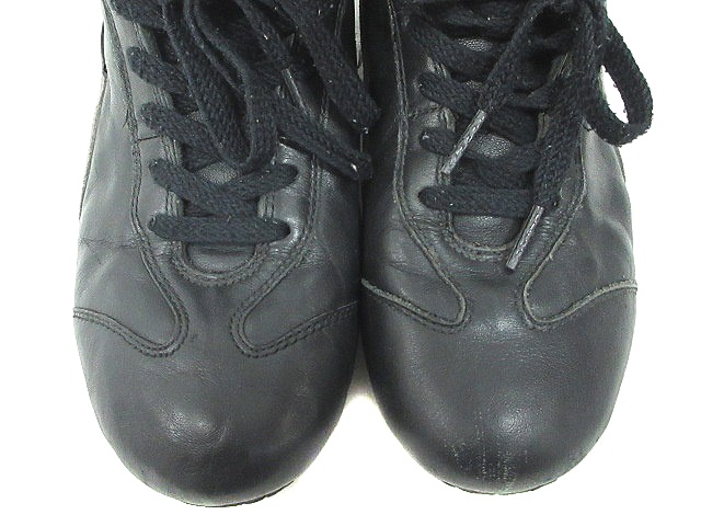 JIL SANDER　ハイカット　レザー　スニーカー　24 PUMA / JIL SANDER スニーカー ハイカット - メルカリ