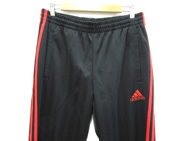 90s adidas ブラック ナイロンジャケット パンツ セットアップ adidas - アディダス XLサイズ セットアップ ジャケット パンツ