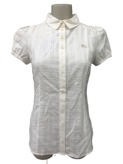 未使用品 バーバリーブルーレーベル BURBERRY BLUE LABEL シャツ 