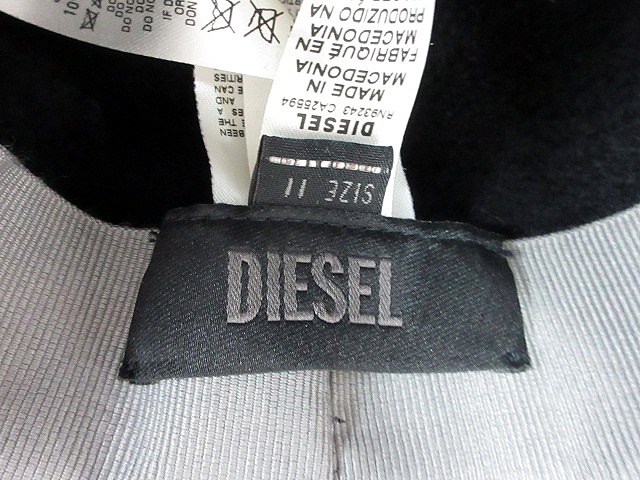 DIESEL ディーゼル中折れハット DIESEL ディーゼル バケットハット 帽子 メンズ レディース 男女