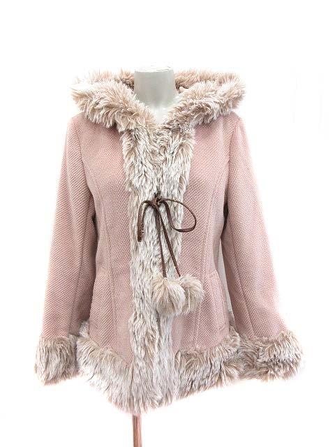 レストローズ ファー付コート レストローズ L 