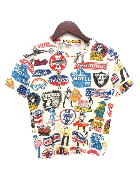 ヒステリックグラマー HYSTERIC GLAMOUR ニット カットソー 総柄 