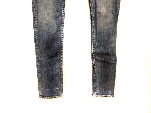 HYSTERIC JEANS スキニーデニム ブルー　スタッズ HYSTERIC GLAMOUR ヒステリックグラマー スタッズ デニム パンツ