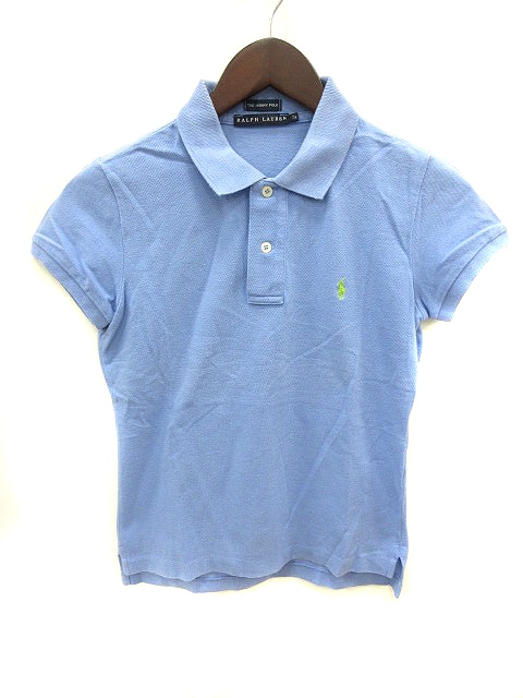 ポロ ラルフローレン Polo Ralph Lauren ポロシャツ 半袖 5i 青 ブルー Rt レディース 195 ベクトルパーク