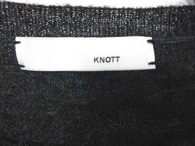 ノット KNOTT トゥモローランド ワンピース ドッキング ひざ丈 長袖