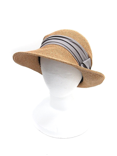 未使用品 マキシン MAXIM FAVORIE 帽子 麦わら帽 ストローハット M 