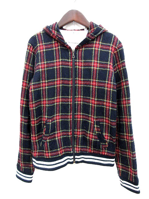 バンドオブアウトサイダーズ Band of Outsiders パーカー ジップアップ 