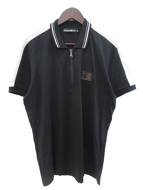 新品】 ドルチェ＆ガッバーナ DOLCE & GABBANA 半袖ポロシャツ しょぼく