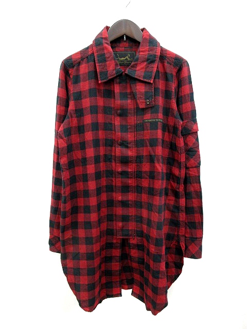 ヒステリックグラマー Hysteric Glamour ワンピース シャツ ミニ チェック 長袖 F 赤 レッド Mn レディース 195 ベクトルパーク ヒステリックグラマー Hysteric Glamour ワンピース シャツ ミニ チェック 長袖 F 赤 レッド Mn レディース 195 ベクトルパーク