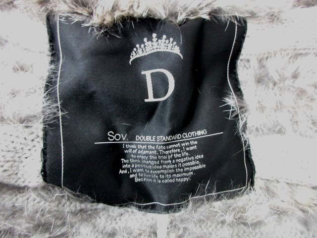 Sov Double Standard 物凄い Clothing ラビットファー ケープ マント  