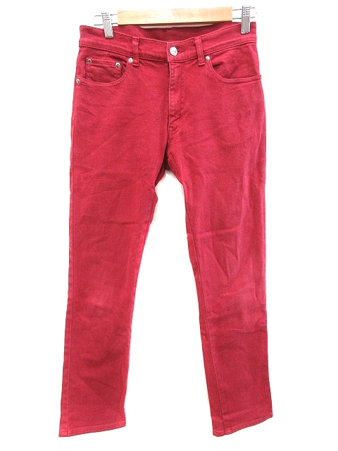 エスピービー Spb パンツ ロング スキニー カラーデニム 2 赤 レッド Ct レディース 195 ベクトルパーク