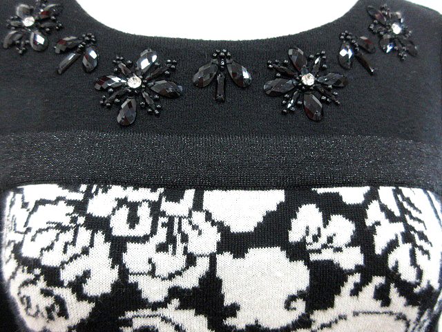 スーパービューティ SuperBeauty ワンピース ニット ミニ 長袖